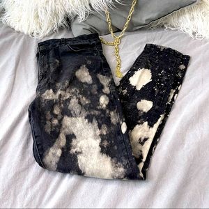 Black Distressed jeans